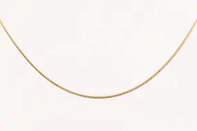 16" 18k Yellow Gold Serpentine Chain Necklace (5.03g.)