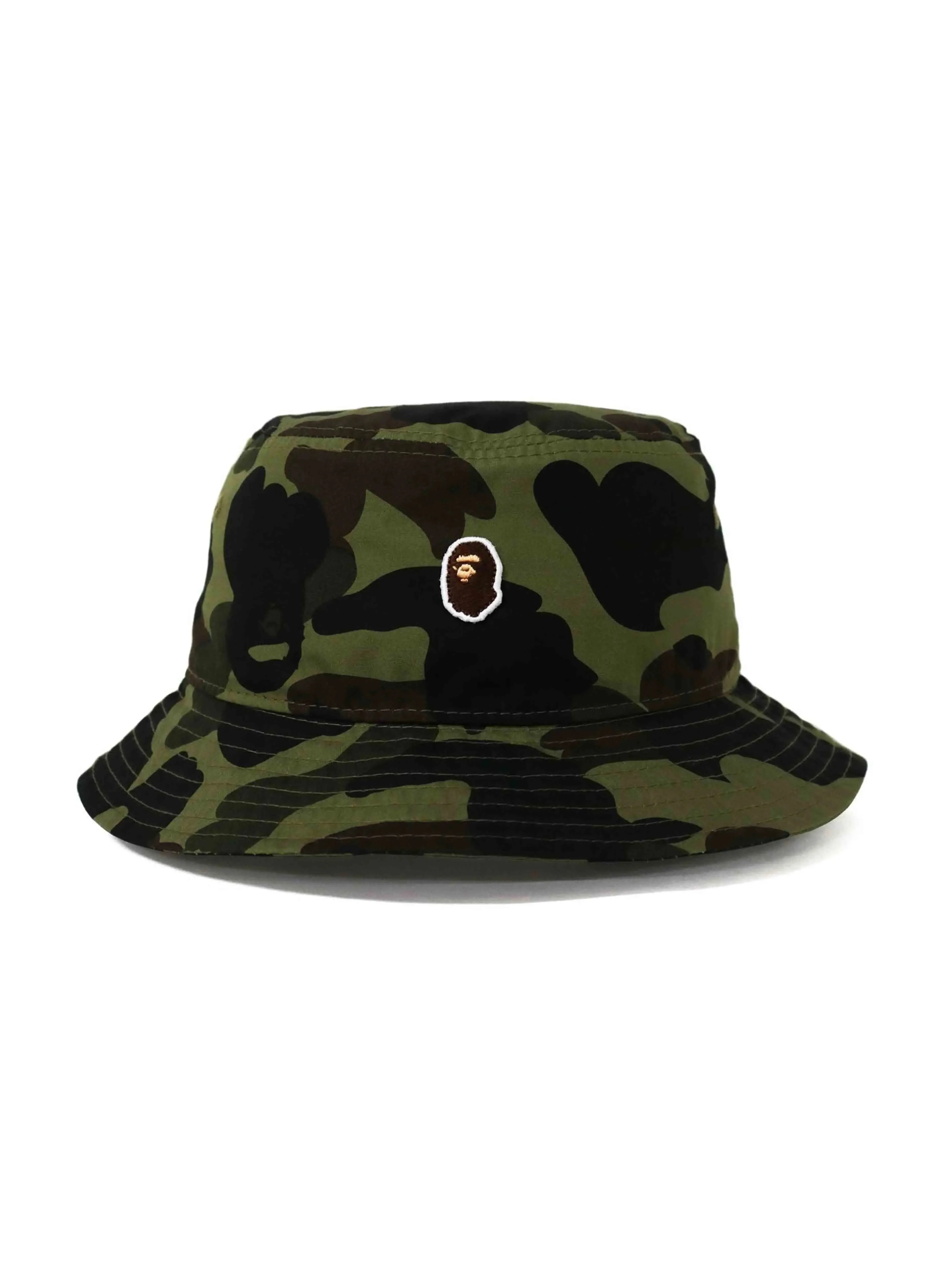 A Bathing Ape New Era 1st Camo Bucket Hat Green