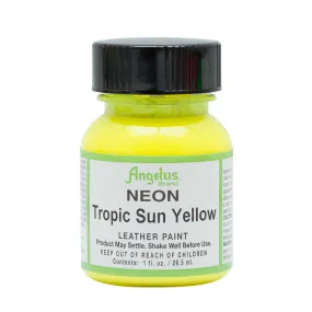 Angelus Neon Tropic Sun Yellow Leather Paint 090