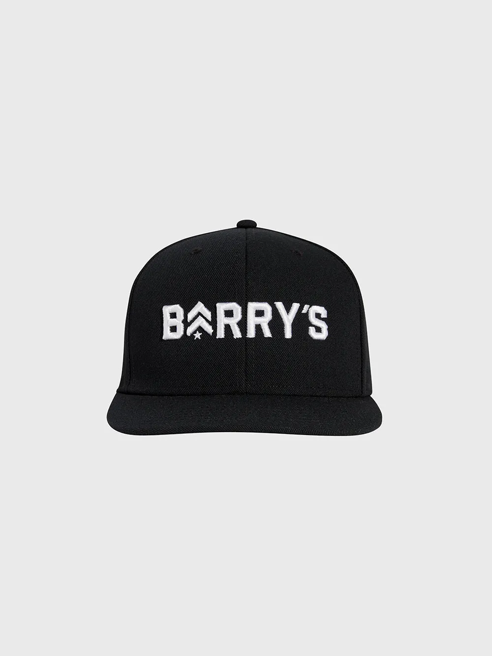 BARRY'S BLACK CLASSIC FLAT BRIM HAT