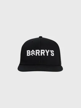 BARRY'S BLACK CLASSIC FLAT BRIM HAT