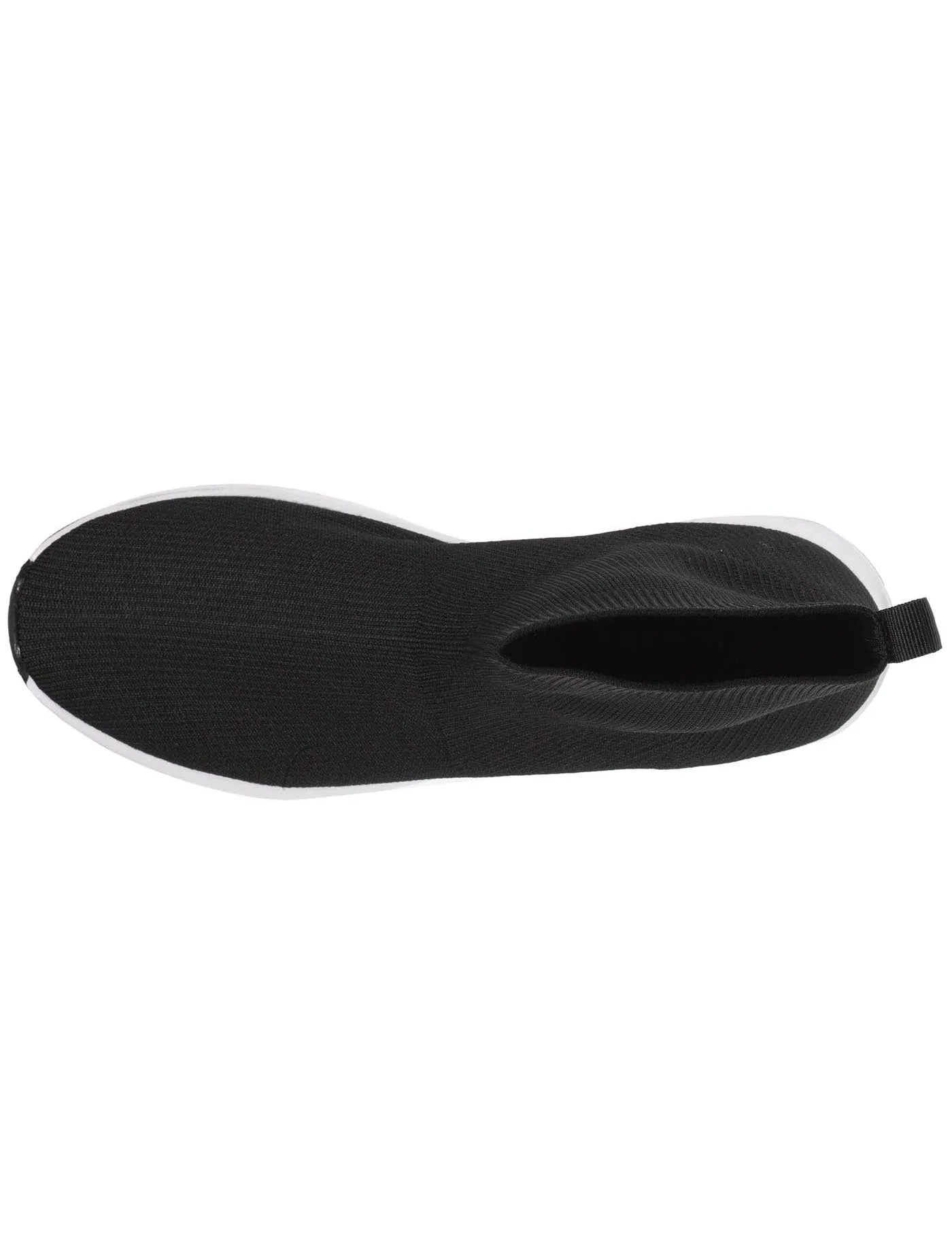 Baskets Confort Femme Slip-on Hautes Noir