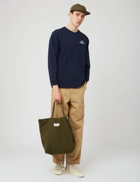 Battenwear Packable Tote (Cotton Ripstop) - Olive Green