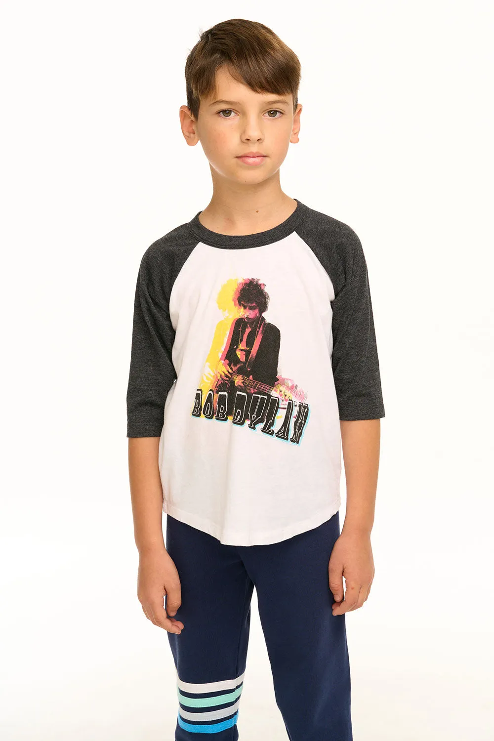 Bob Dylan - Optical Illusion Baseball Tee