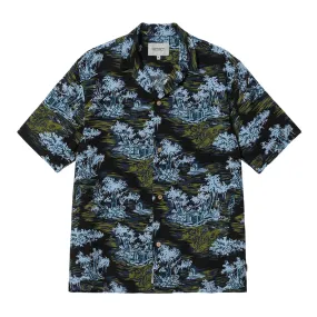 Camicia Uomo Carhartt WIP S/S Bayou Nero Multicolor