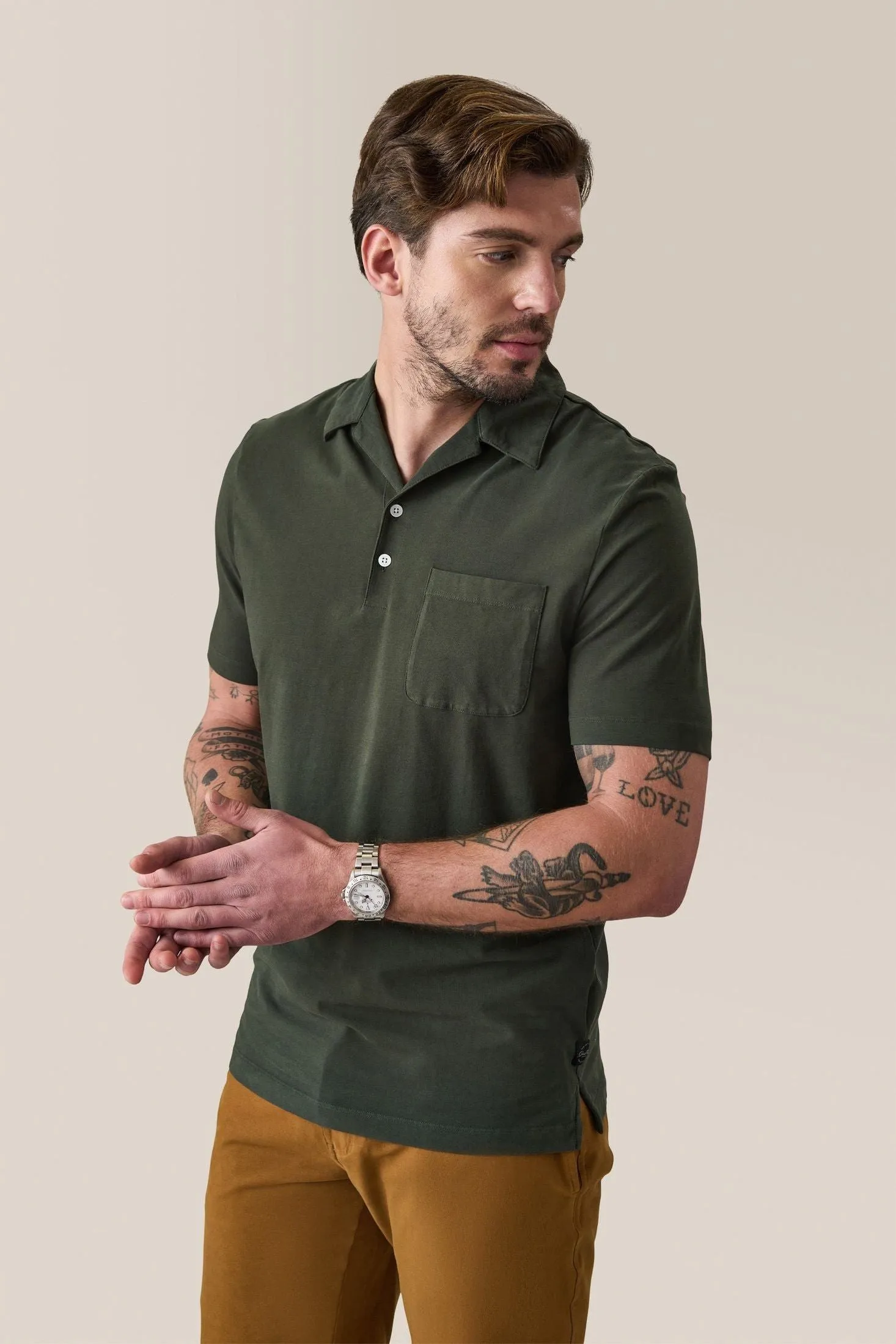 Camp Collar Knit Shirt | Flex Pro Jersey