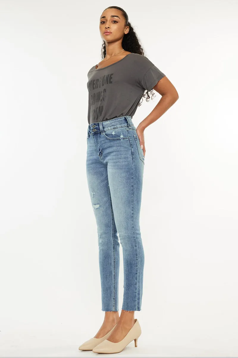 Carson High Rise Cigarette Leg Jeans