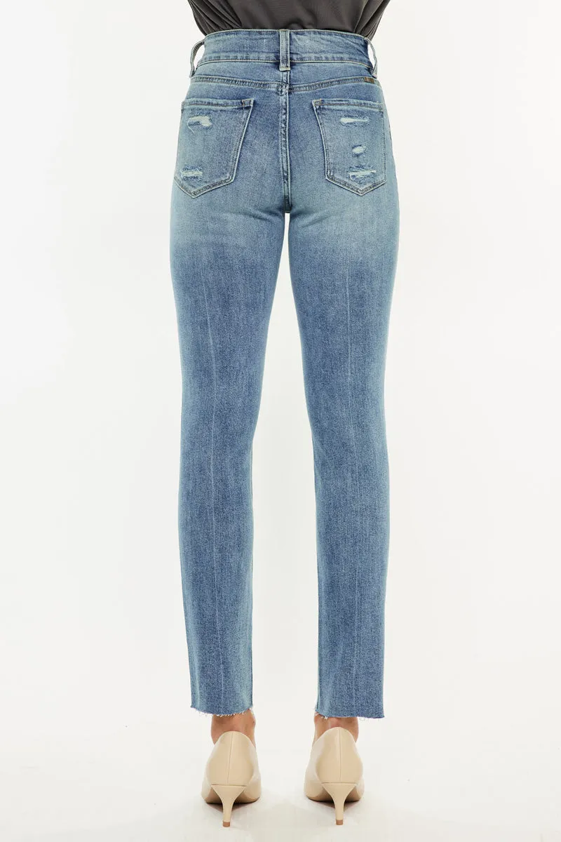 Carson High Rise Cigarette Leg Jeans