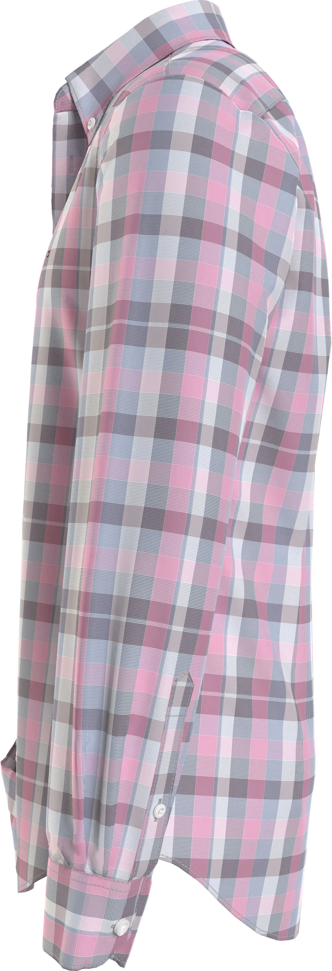 Check Slim Fit Shirt - Classic Pink