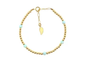 Classic Ball Bead Opal Bolita Bracelet