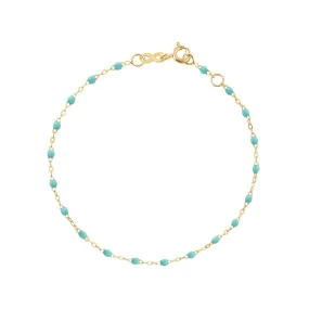 Classic Gigi Lagoon bracelet, Yellow Gold, 7.5"