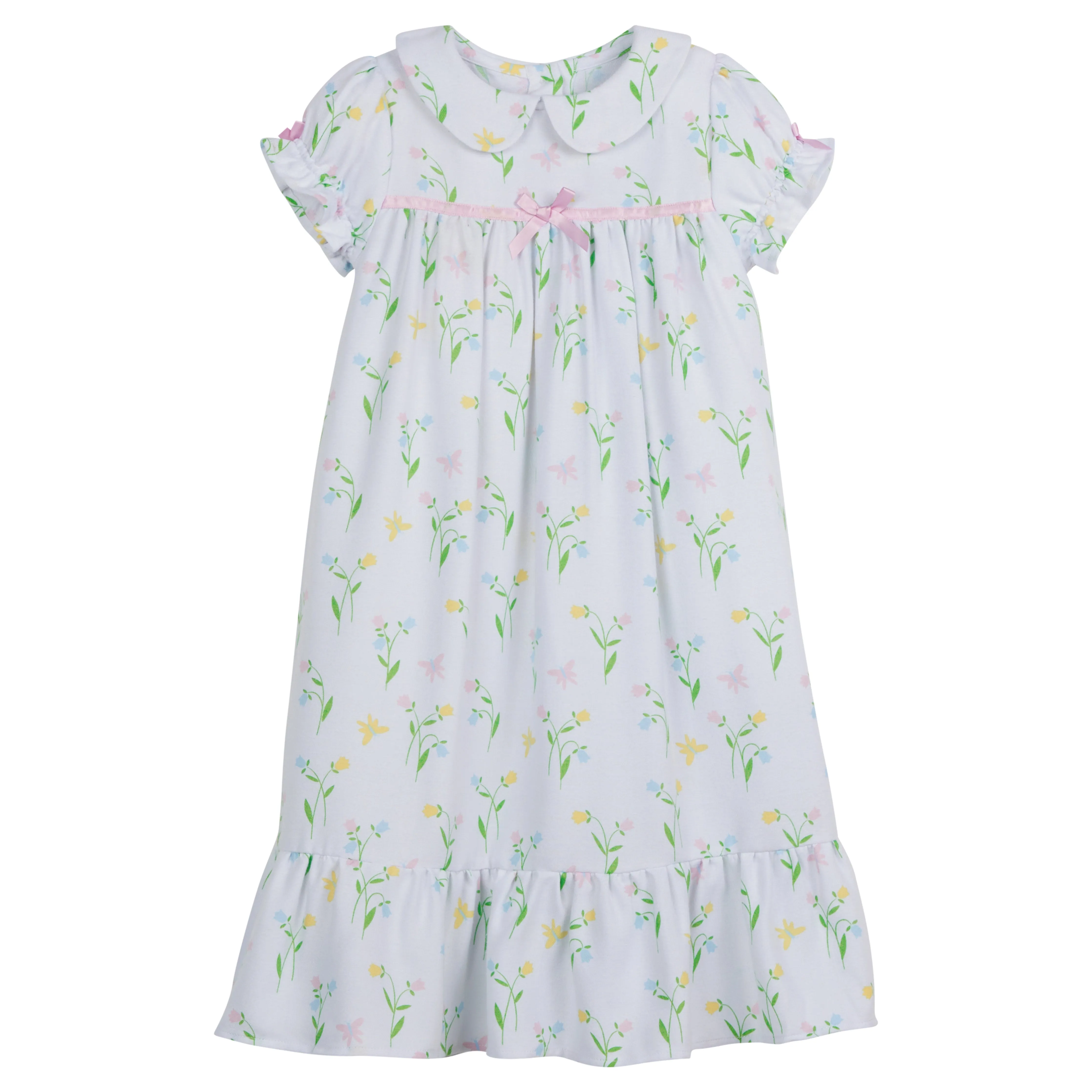 Classic Short Sleeve Nightgown - Butterfly Garden