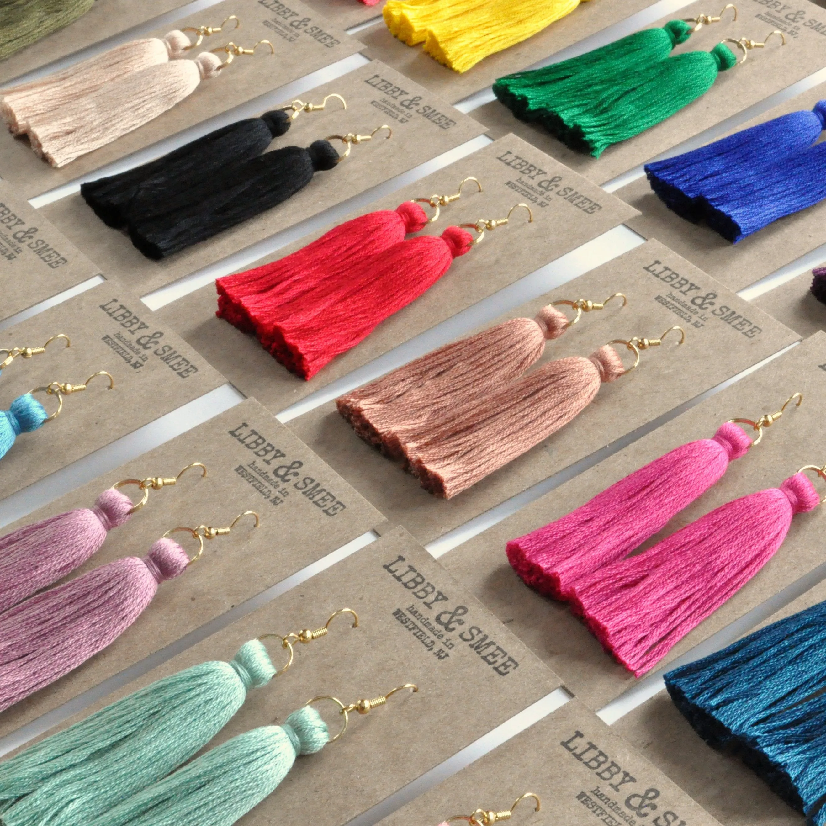 Classic Tassel Earrings in 25 Colors