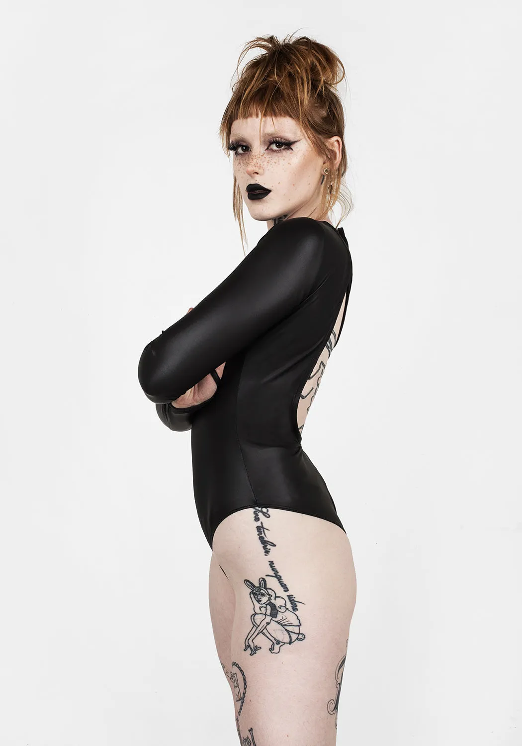 CONFIDENTIAL SCOOP BACK BODYSUIT