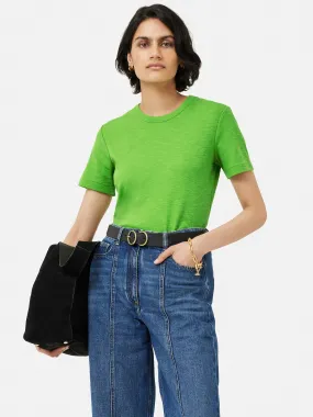 Cotton Luxe Short Sleeve Tee | Green