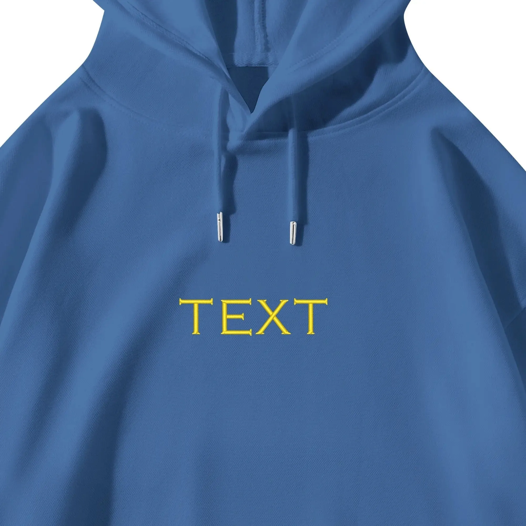 Custom Logo/Text Unisex Embroidered Hoodie Personalized Sweatshirt