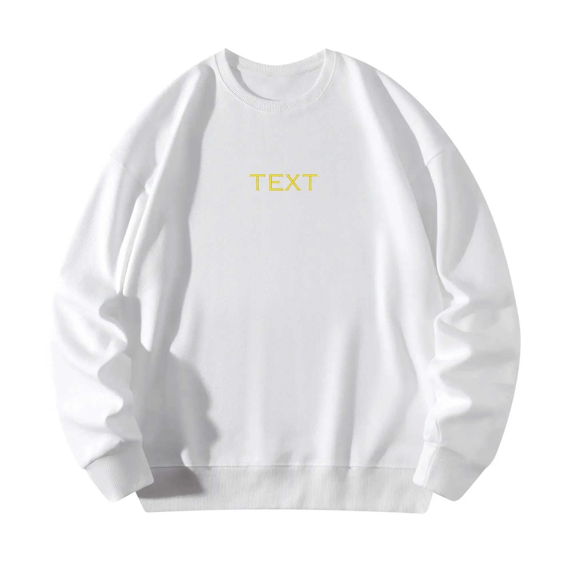 Custom Logo/Text Unisex Embroidered Hoodie Personalized Sweatshirt