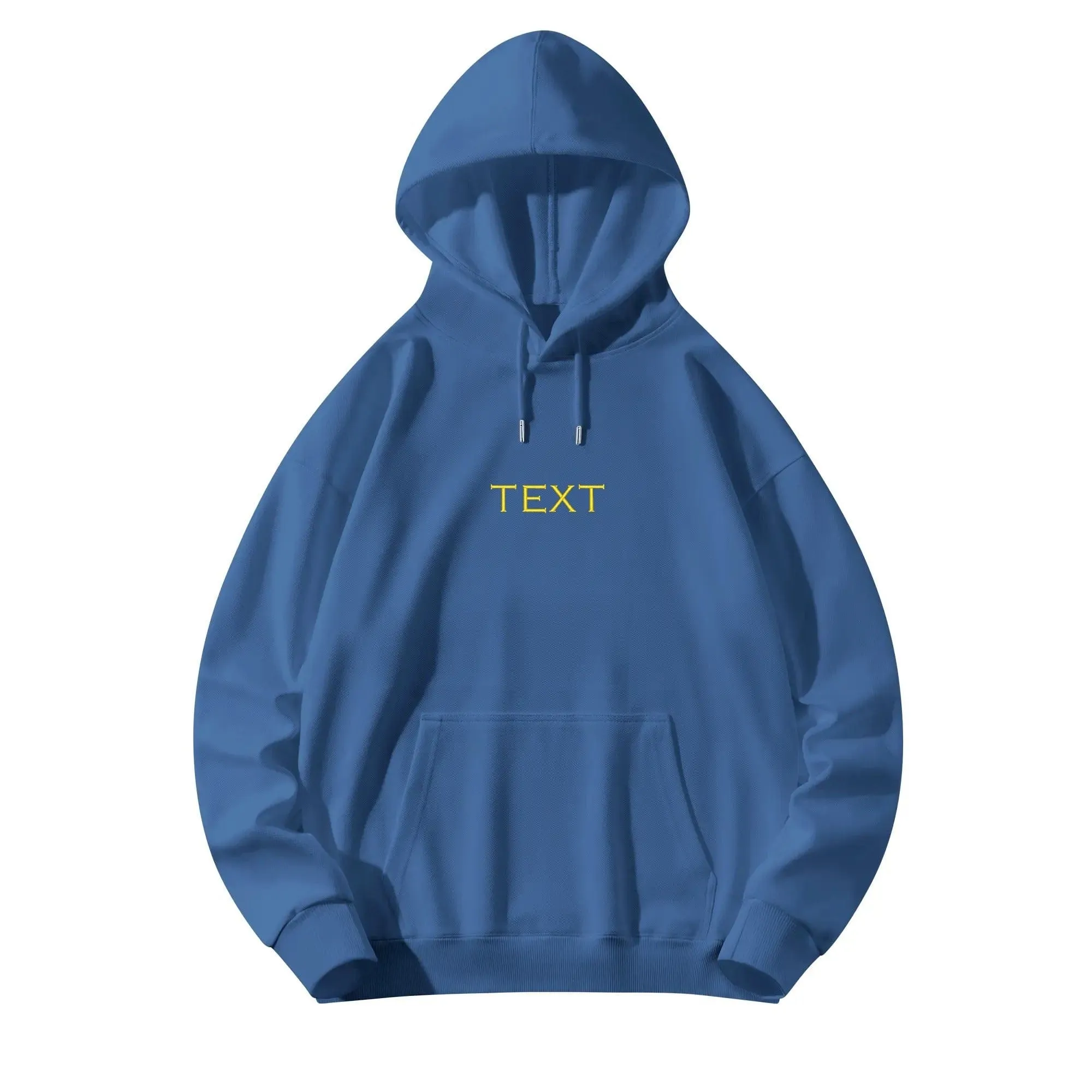 Custom Logo/Text Unisex Embroidered Hoodie Personalized Sweatshirt