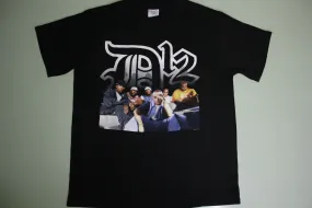 D12 2001 Vintage Eminem Band Photo 00's Rap Tee T-Shirt