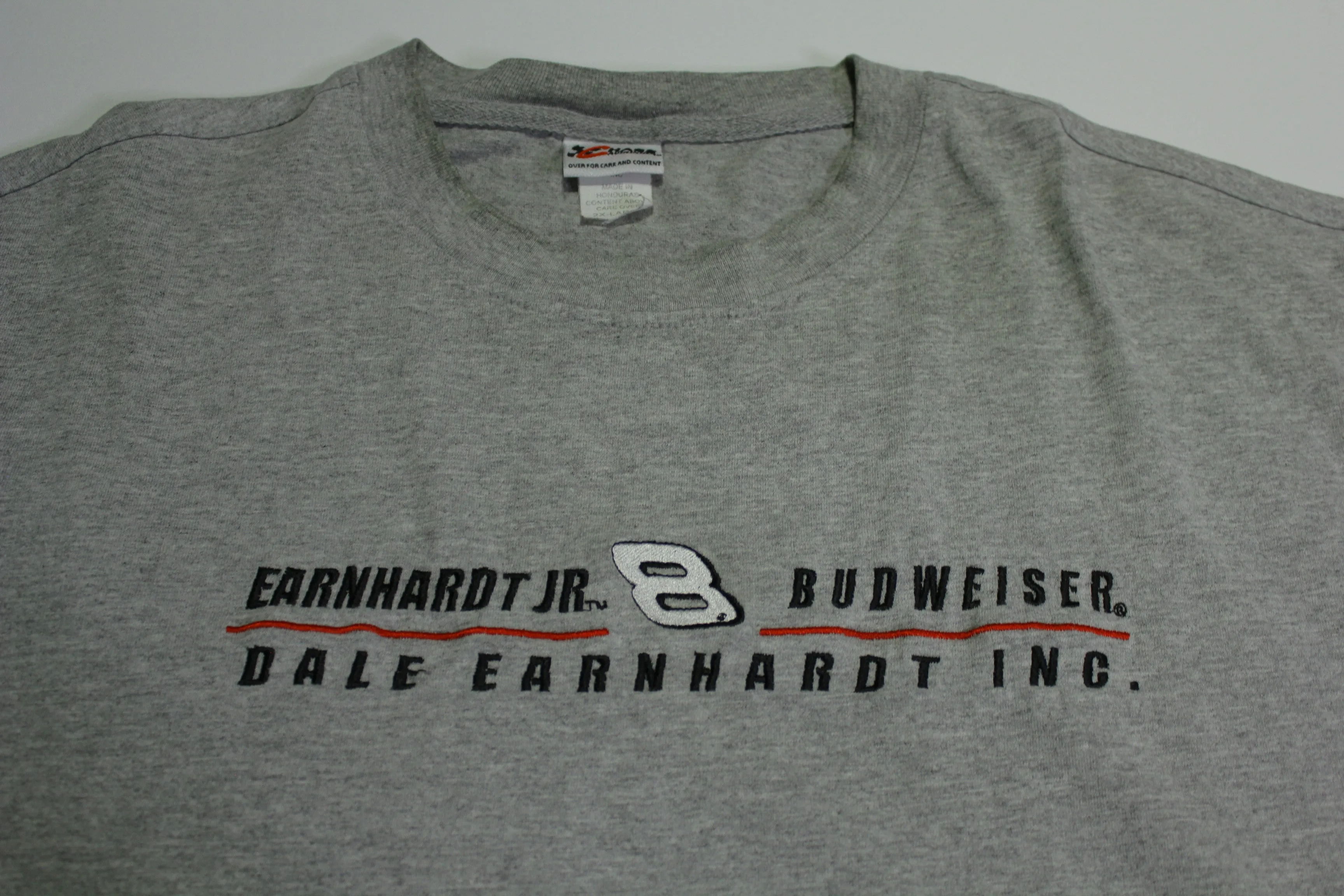 Dale Earnhardt Jr Inc # 8 Budweiser Y2K Chase Authentics Nascar Long Sleeve T-Shirt