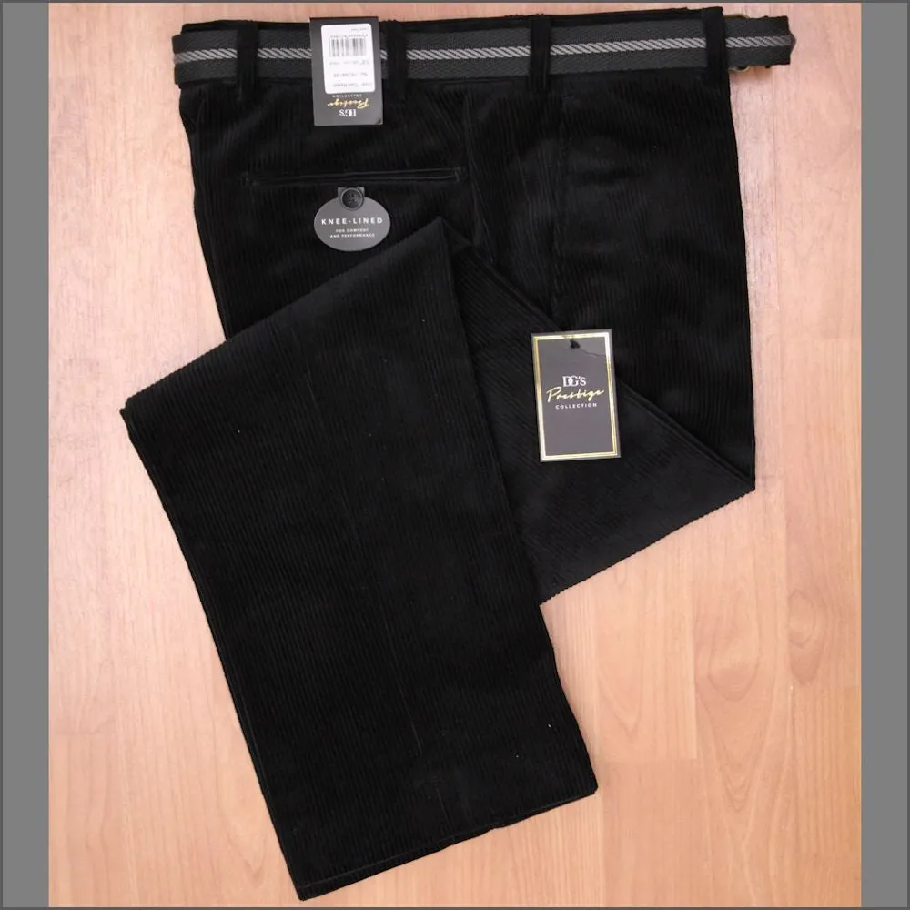 Dg's Merit Cotton Charcoal Corduroy Trousers>>