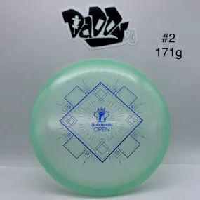 Discmania Color Glow C-Line P2 Putt & Approach with 2023 Discmania Open Stamp