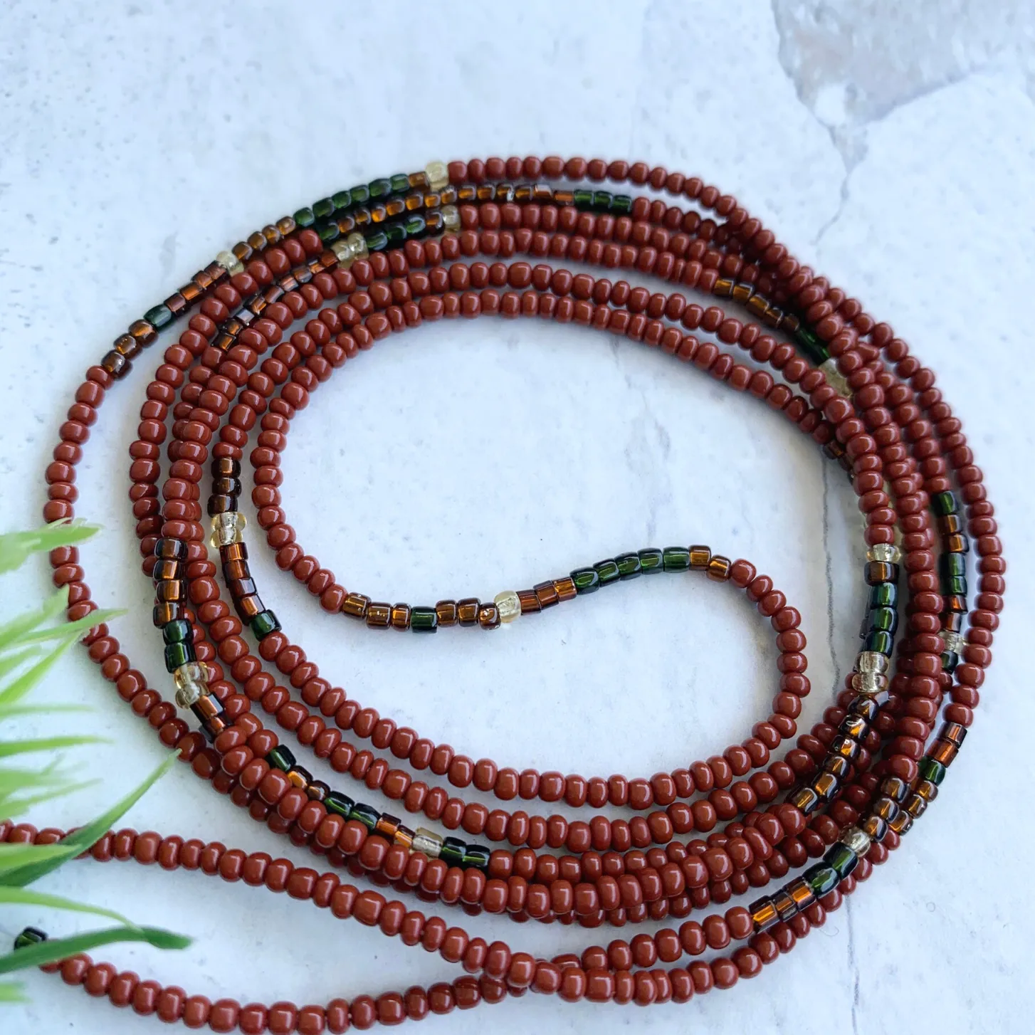 Earth Goddess Waist Bead Strand