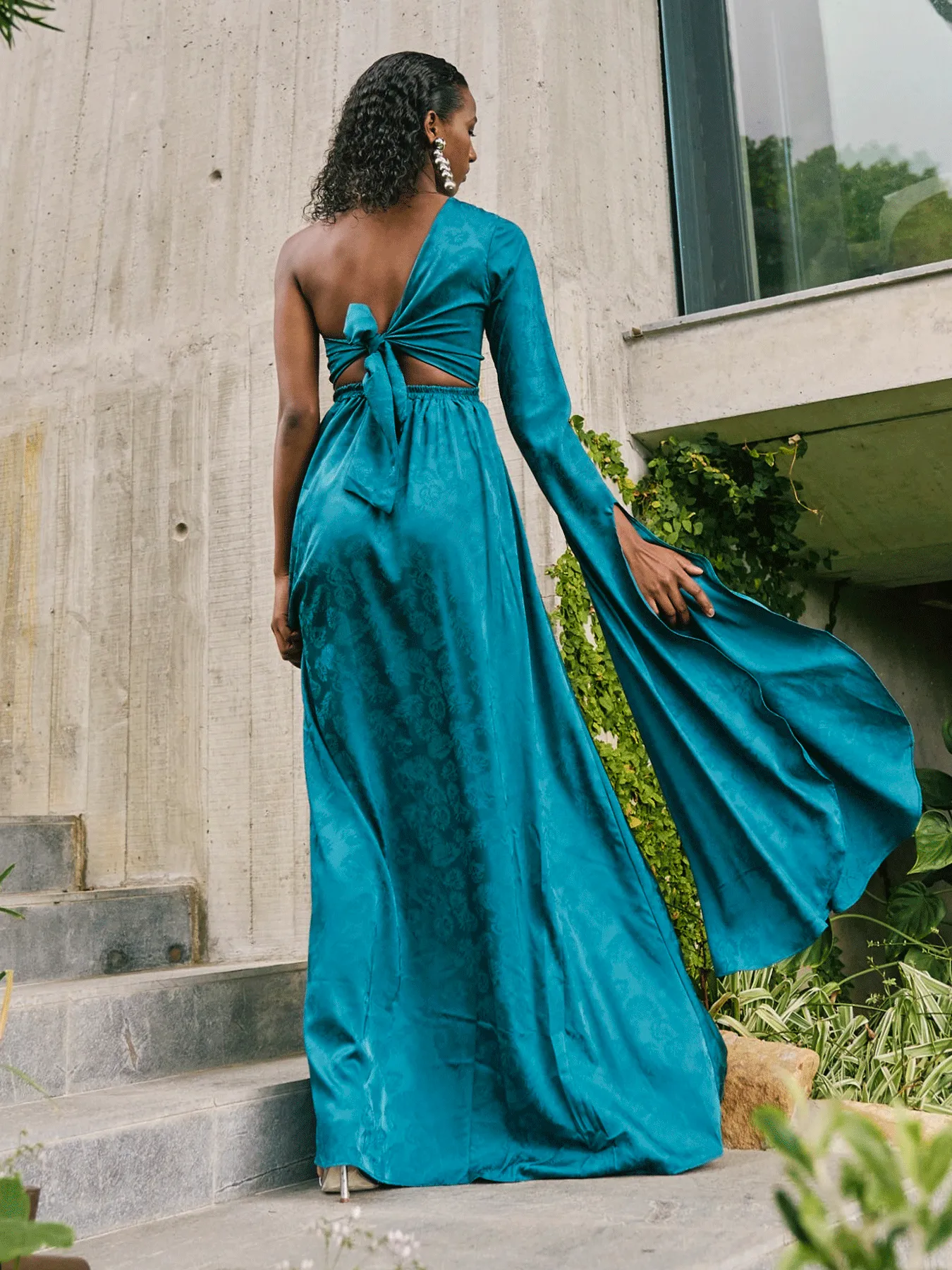 Eden Dress - Zeen Teal