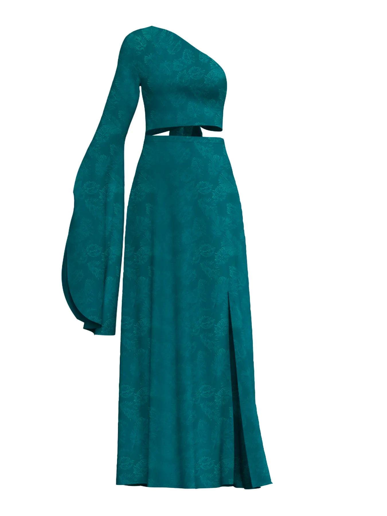 Eden Dress - Zeen Teal