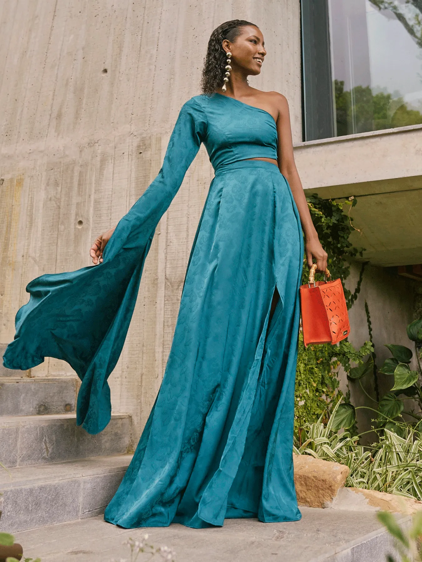 Eden Dress - Zeen Teal