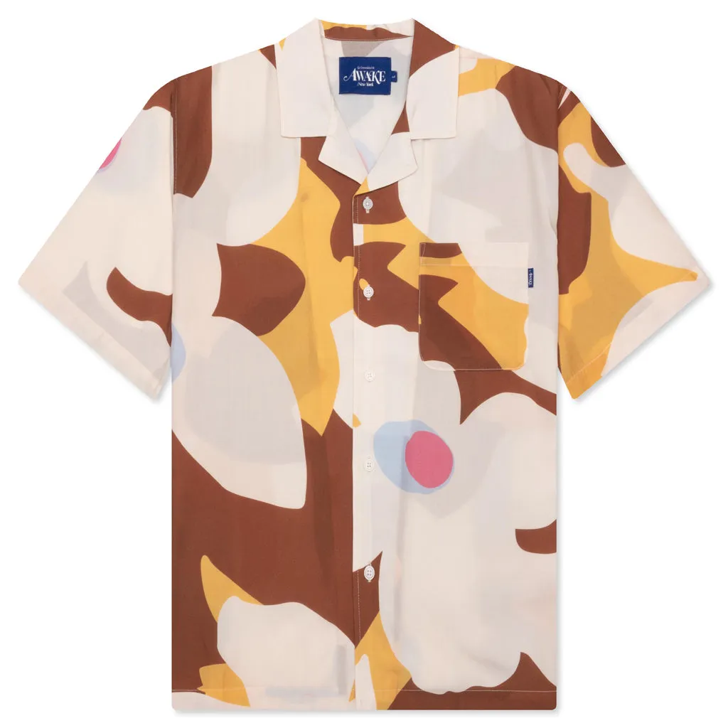 Floral Camp - Brown/Multi