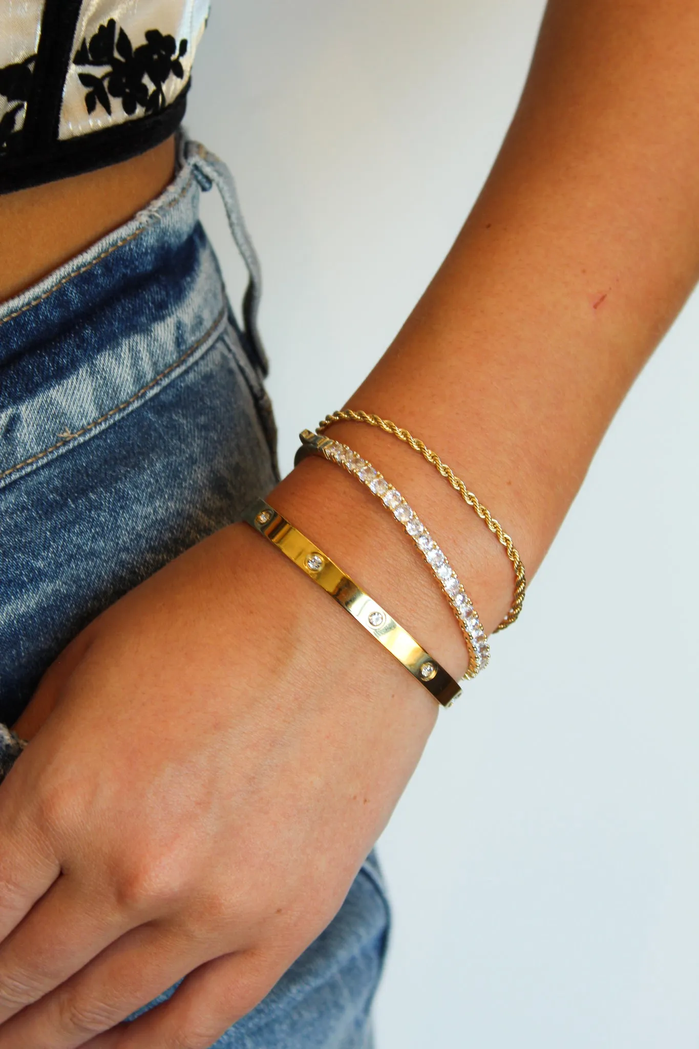 Give Me Love Gold Cuff