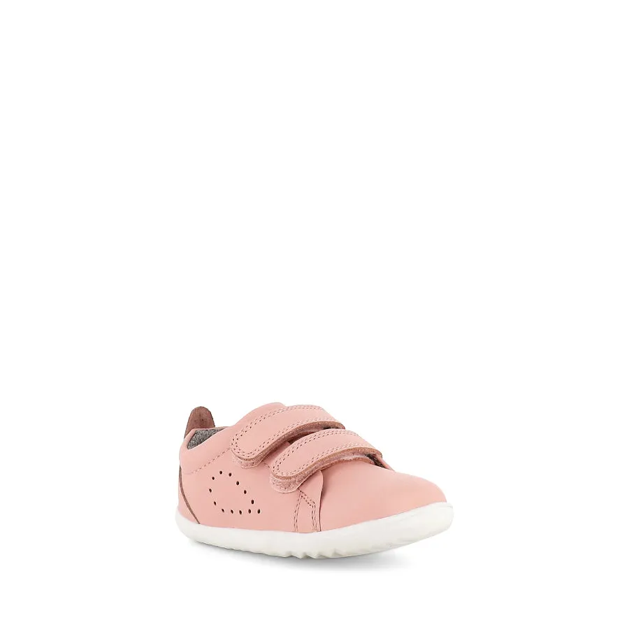 GRASS COURT STEP UP - SEASHELL PINK LEATHER