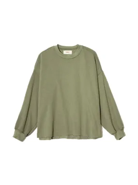 Honor Sweatshirt in Green Agate