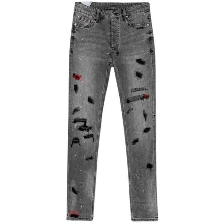 Ksubi Chitch Trashed Devil Denim (Faded Black) MJW23DJ003