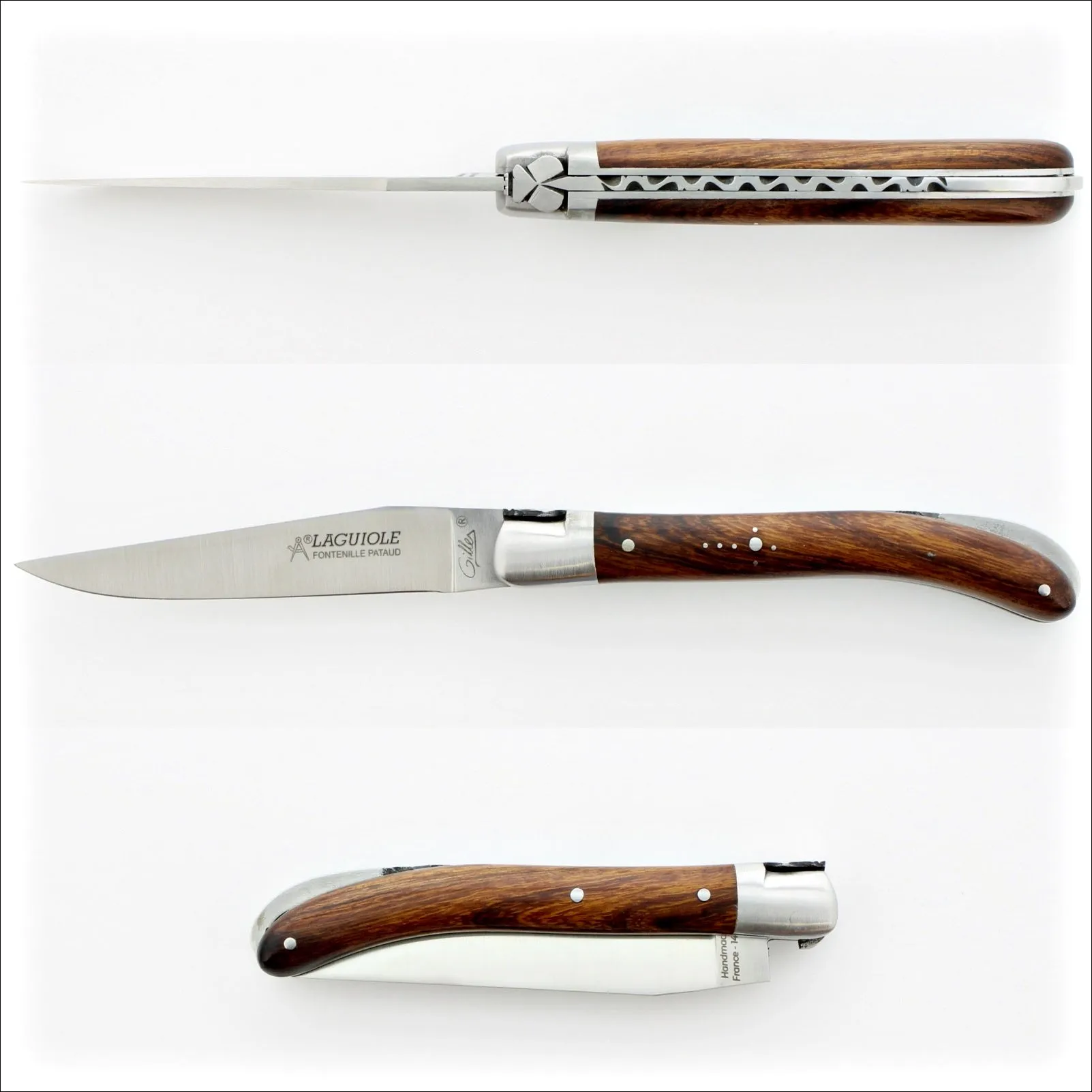 Laguiole Le Pocket Classic Ironwood Handle