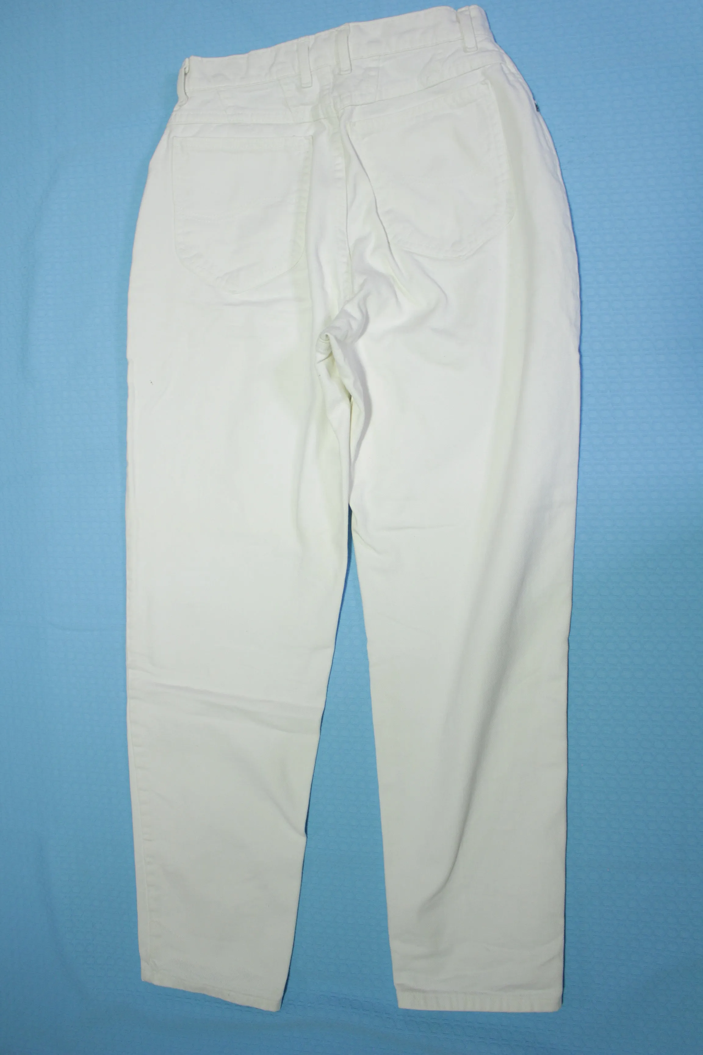 Lee Vintage 80's 90's White Mom Denim Jeans