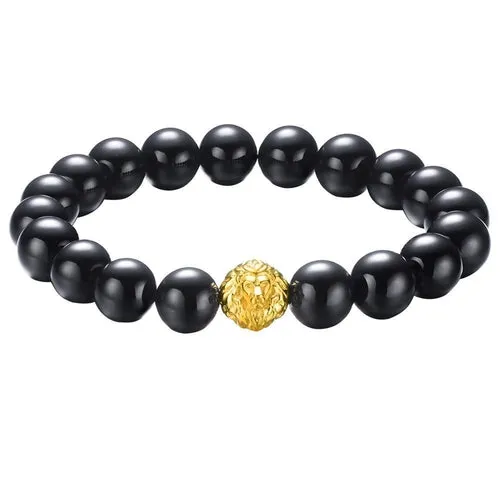 Mister Lion Plus Bead Bracelet