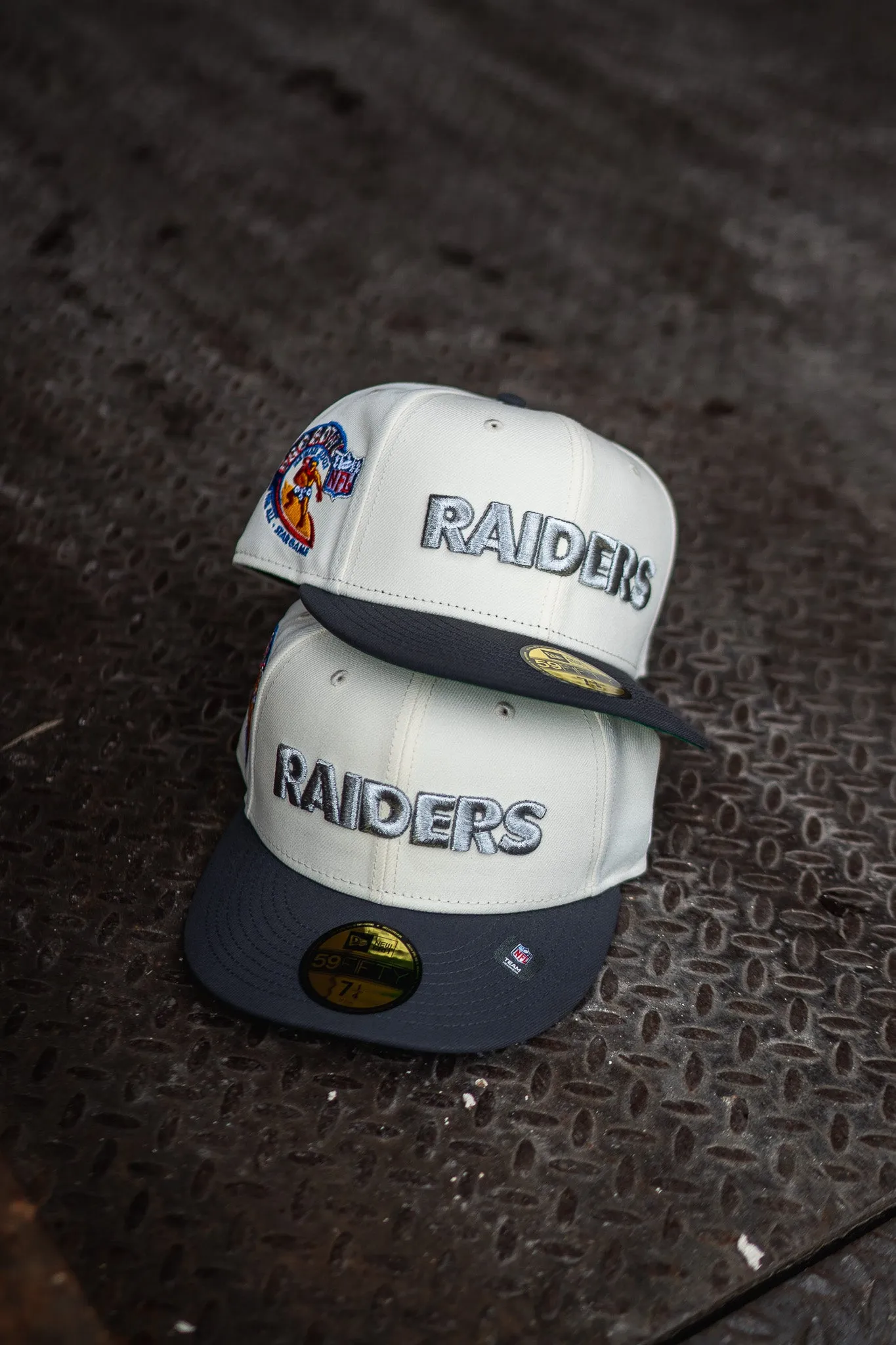 New Era Las Vegas Raiders 2002 Pro Bowl Green UV (Off White/Grey)