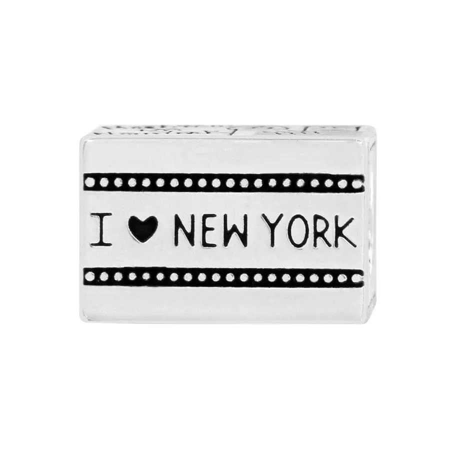 New York Postcard Bead