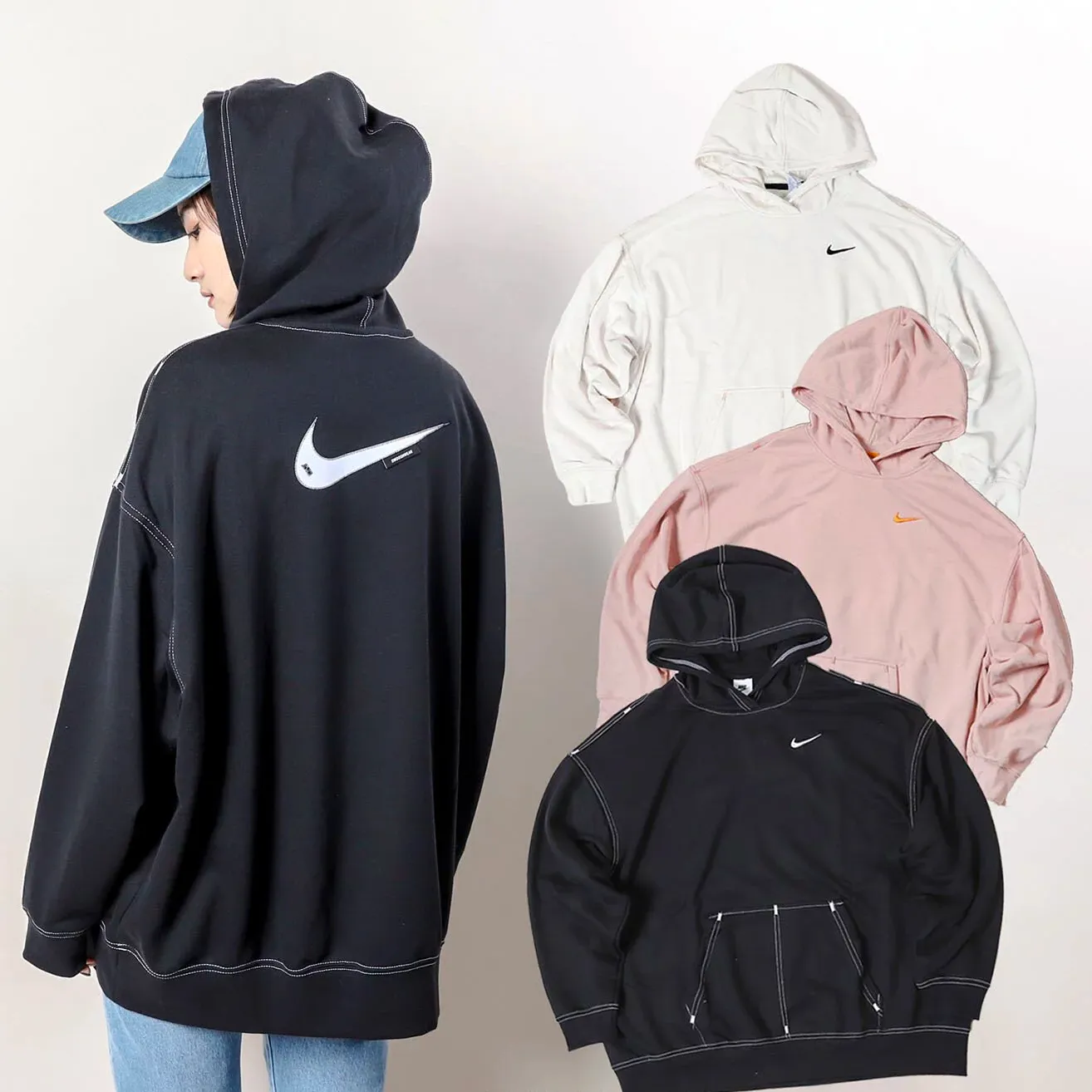 Nike NSW Swoosh Oversize Hoodie [DM6202]