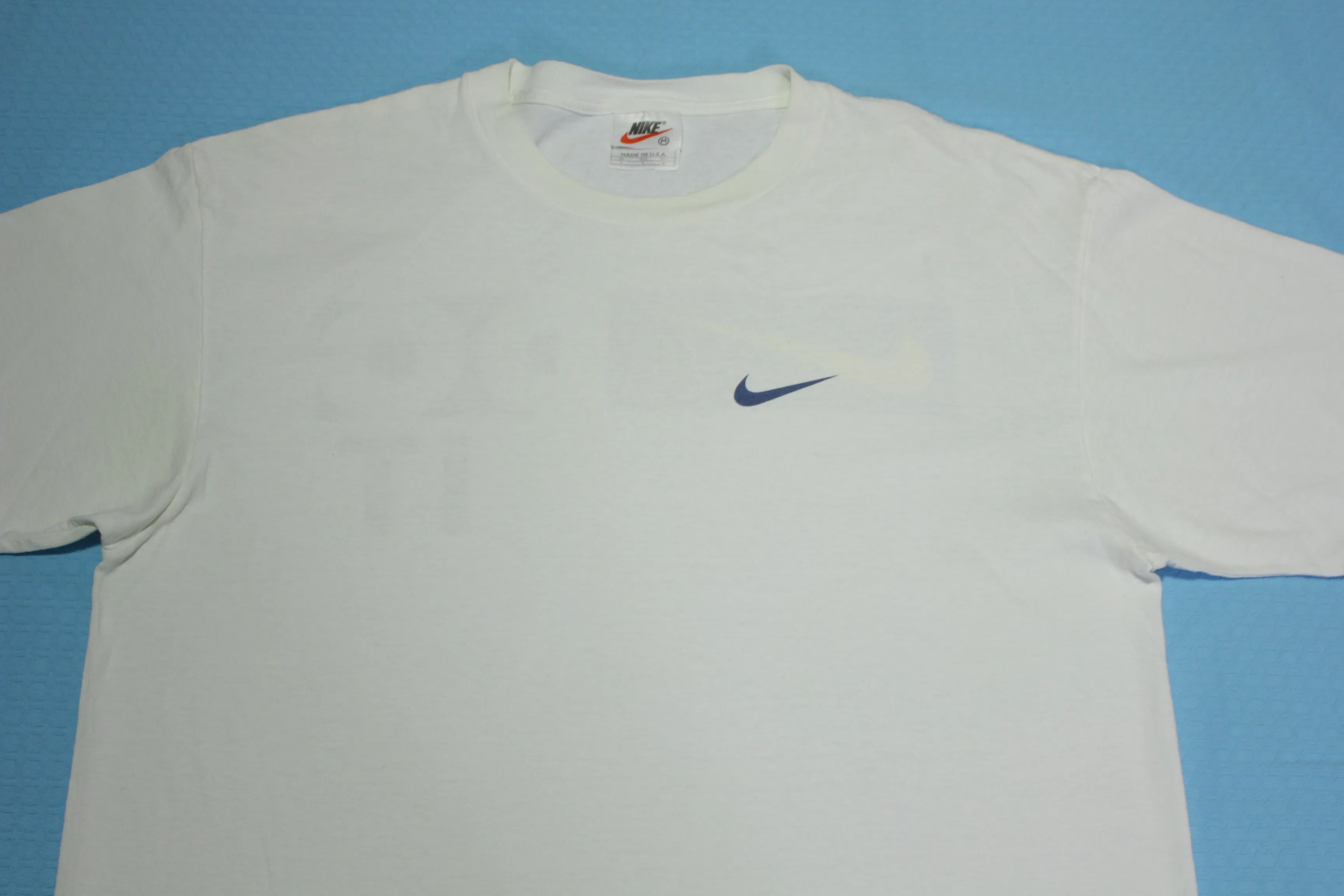 Nike Vintage 90's Just Do It Swoosh White Tag Made in USA T-Shirt