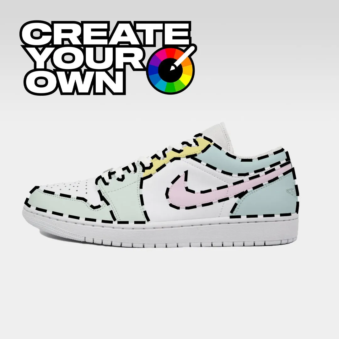 OG Colourway (Create Your Own) - Jordan 1 Low Custom