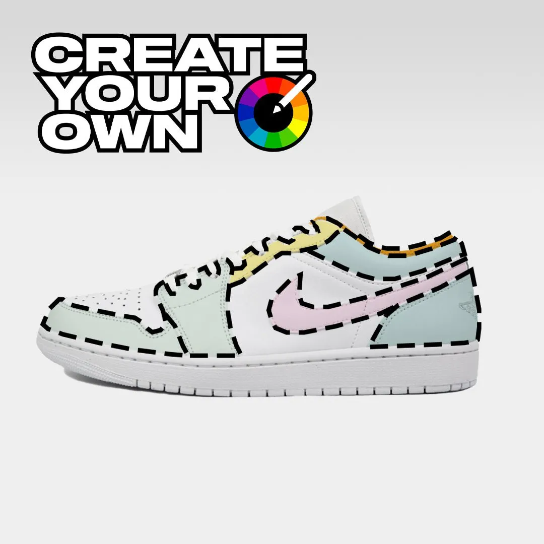 OG Colourway (Create Your Own) - Jordan 1 Low Custom