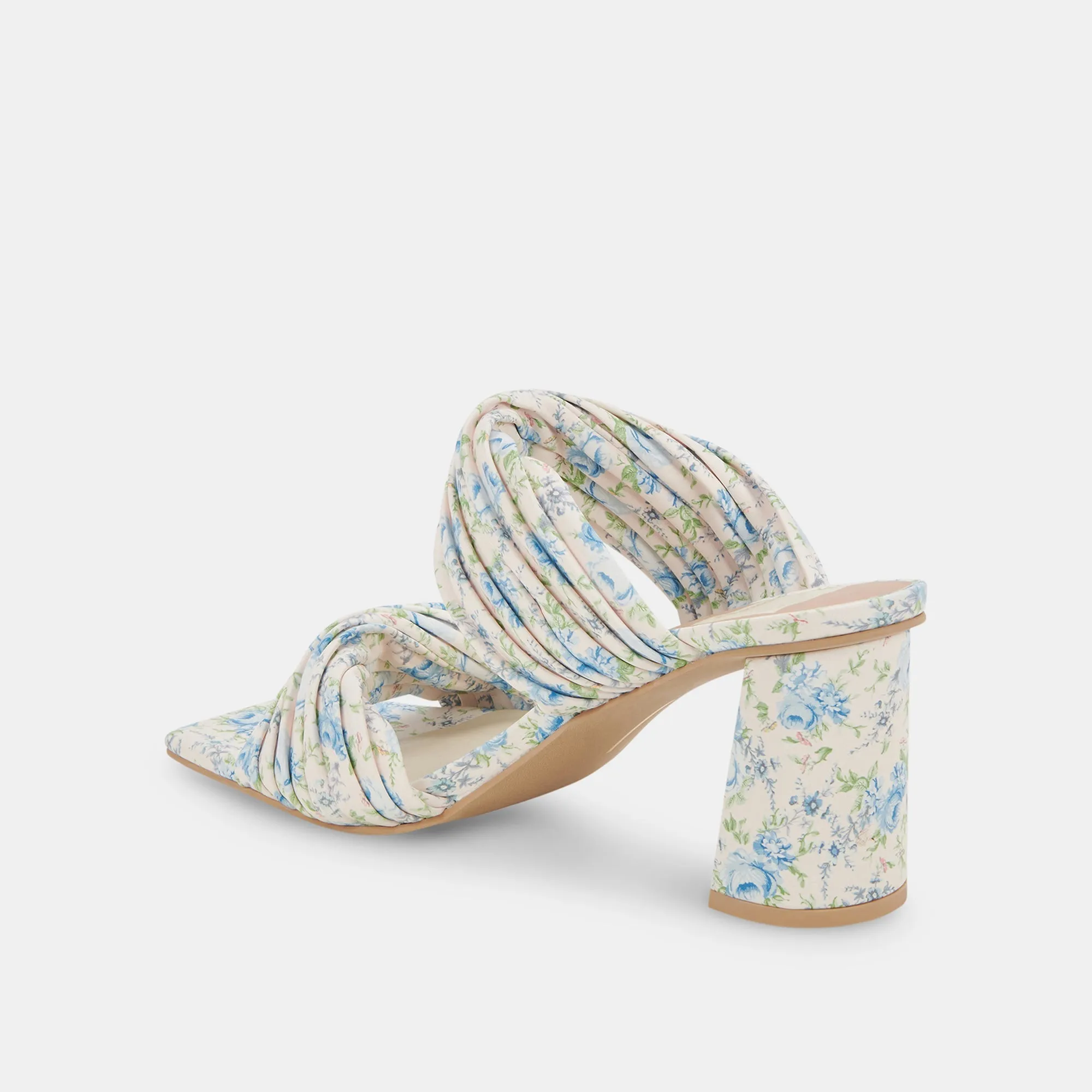 PILTON HEELS BLUE FLORAL STELLA - re:vita