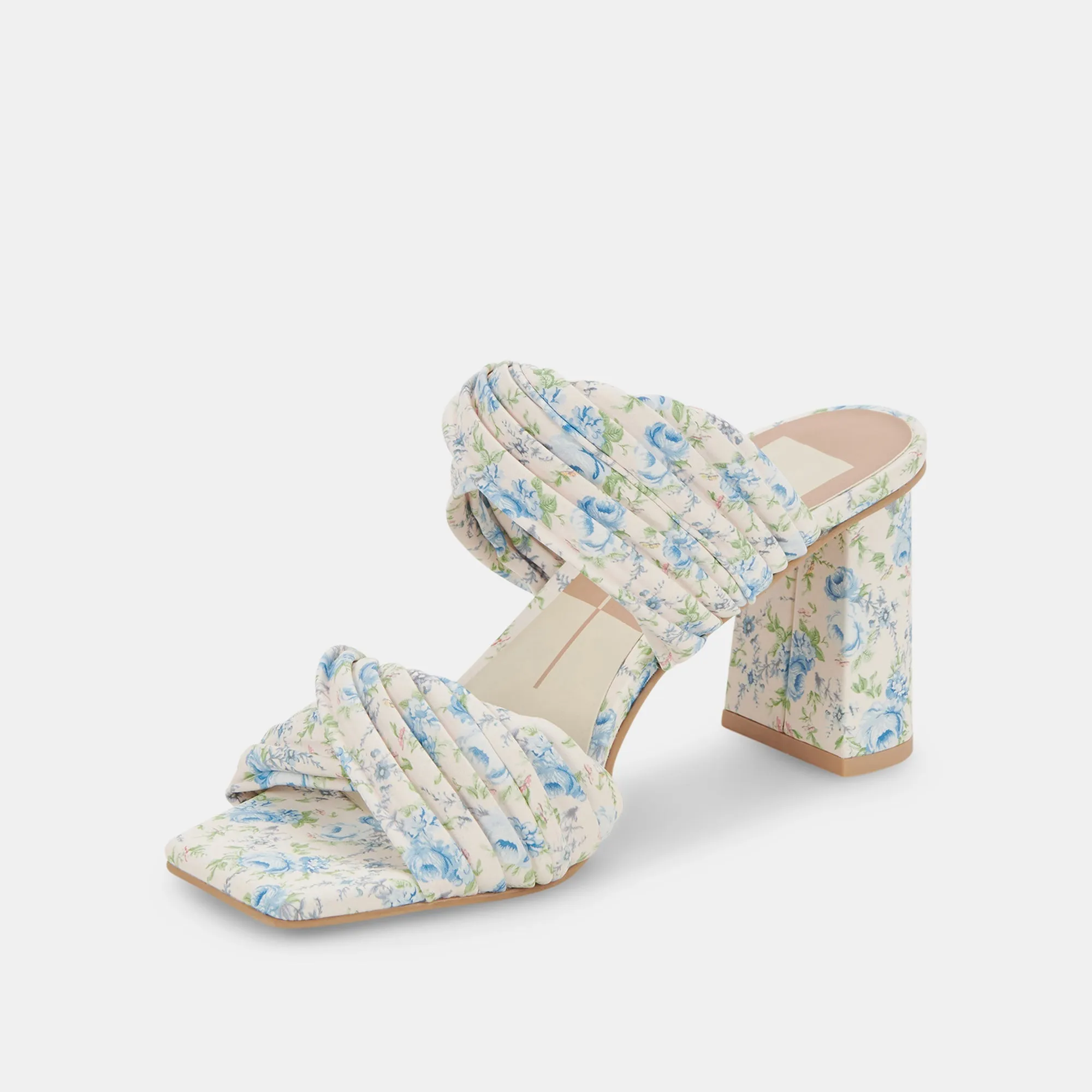 PILTON HEELS BLUE FLORAL STELLA - re:vita