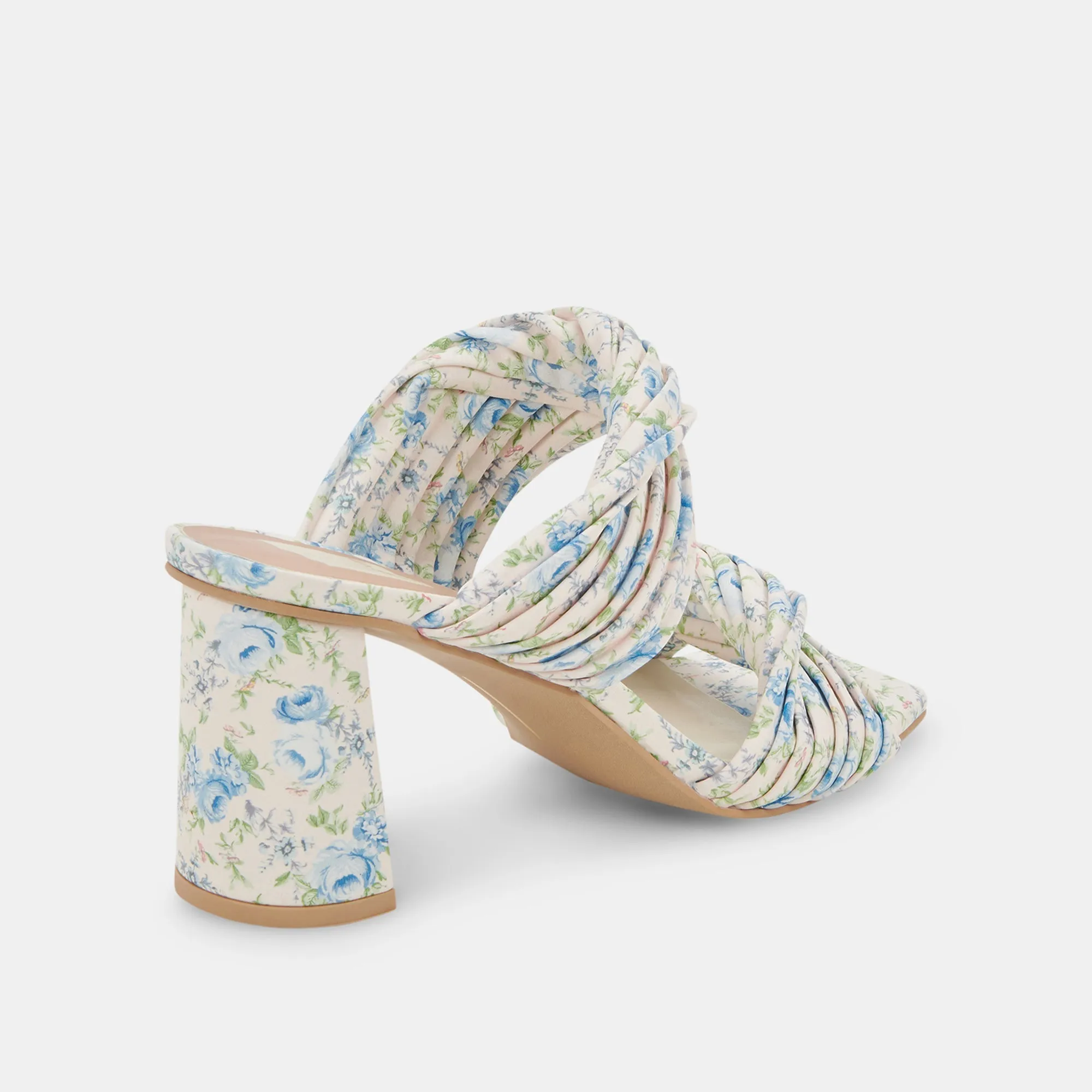 PILTON HEELS BLUE FLORAL STELLA - re:vita