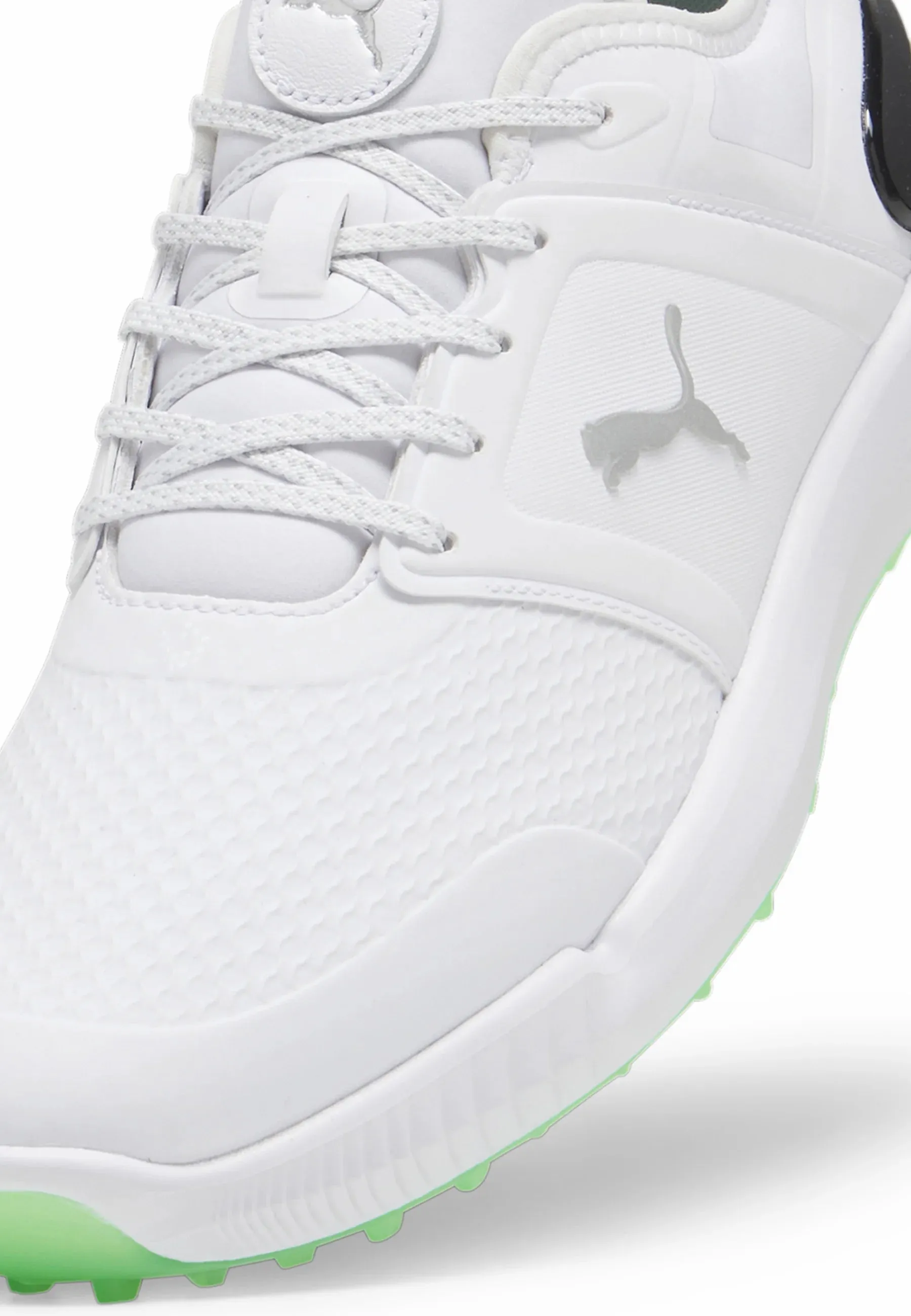 Puma Chaussures de Golf Ignite elevate white fluro green black