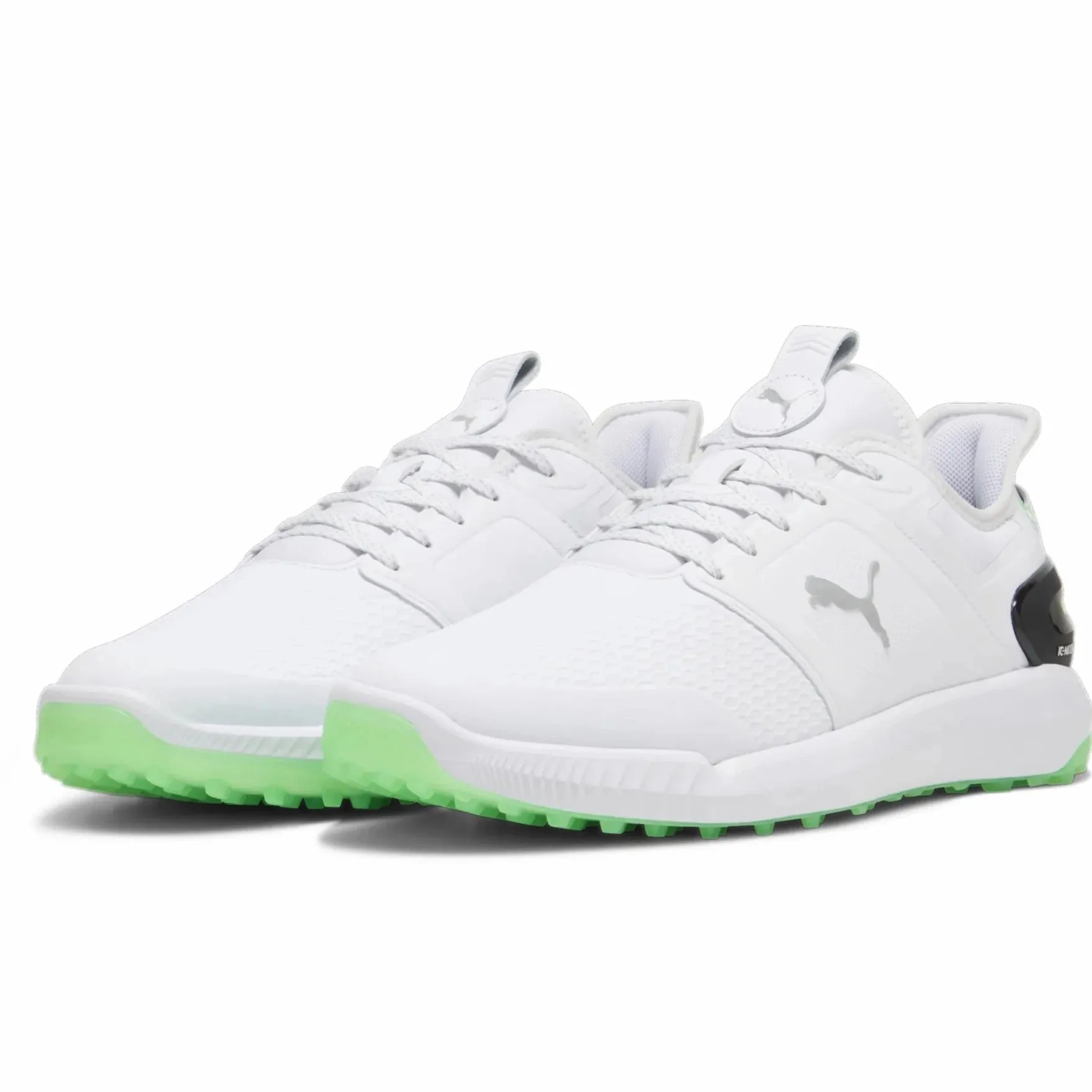 Puma Chaussures de Golf Ignite elevate white fluro green black