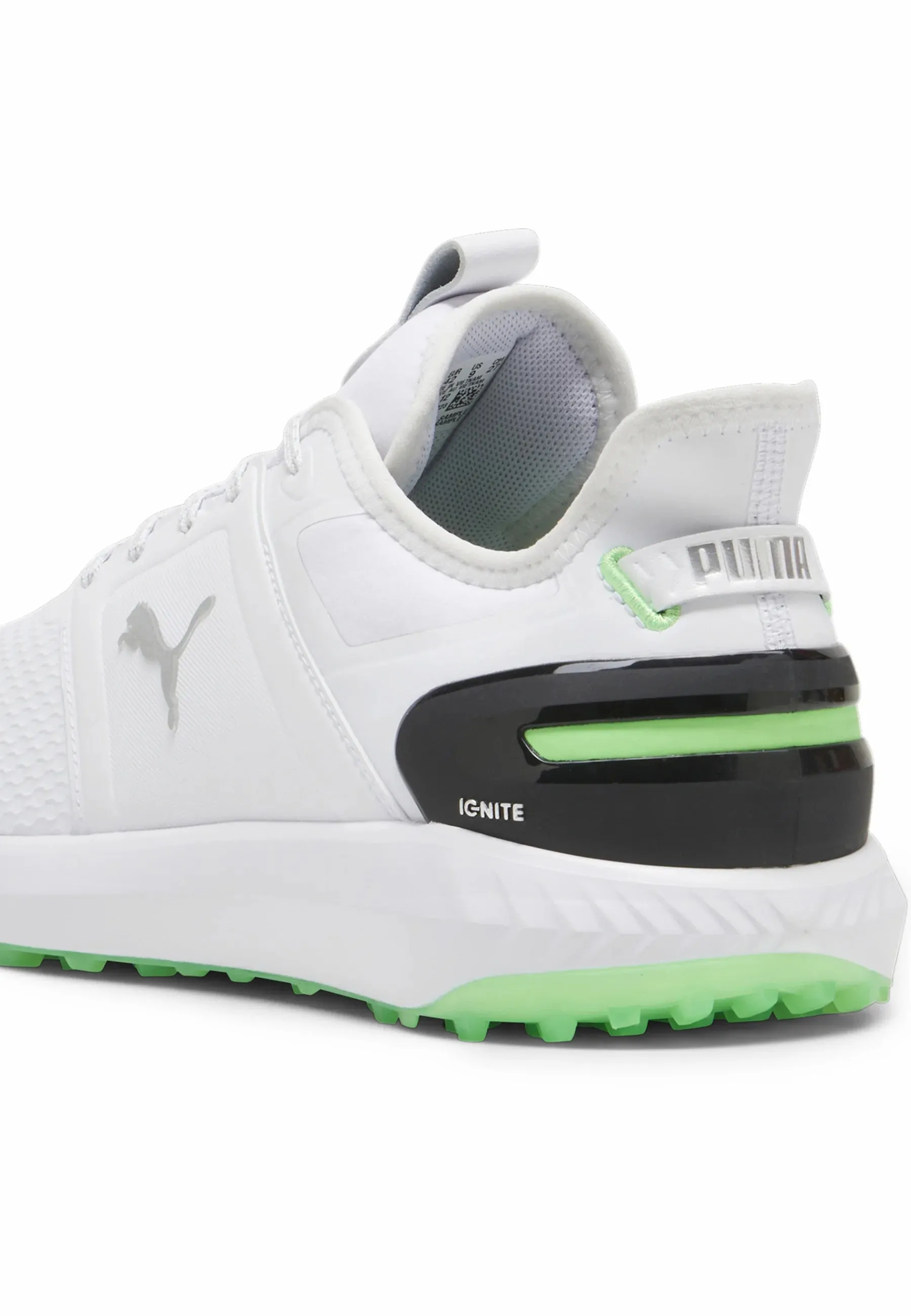 Puma Chaussures de Golf Ignite elevate white fluro green black